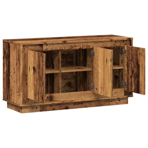 vidaXL Sideboard Altholz-Optik 102x35x55 cm Holzwerkstoff