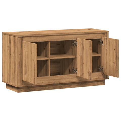 vidaXL Sideboard Artisan-Eiche 102x35x55 cm Holzwerkstoff