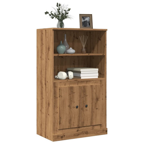 vidaXL Highboard Artisan-Eiche 60x35,5x103,5 cm Holzwerkstoff