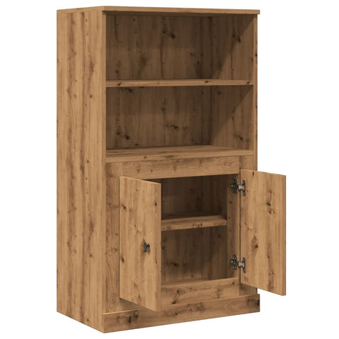 vidaXL Highboard Artisan-Eiche 60x35,5x103,5 cm Holzwerkstoff