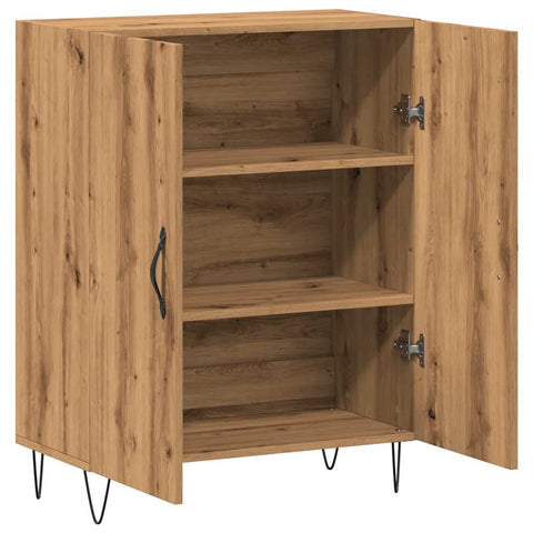 Sideboard Artisan-Eiche 69,5x34x90 cm Holzwerkstoff