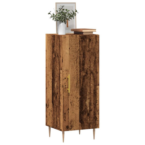 vidaXL Sideboard Altholz-Optik 34,5x34x90 cm Holzwerkstoff