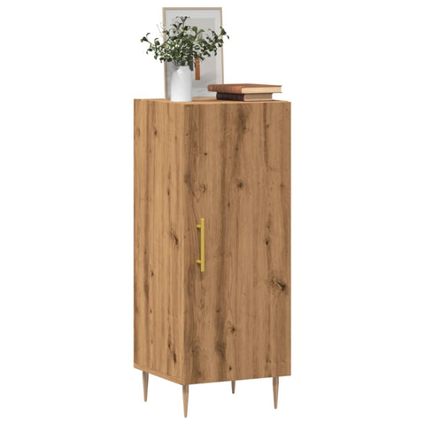 vidaXL Sideboard Artisan-Eiche 34,5x34x90 cm Holzwerkstoff