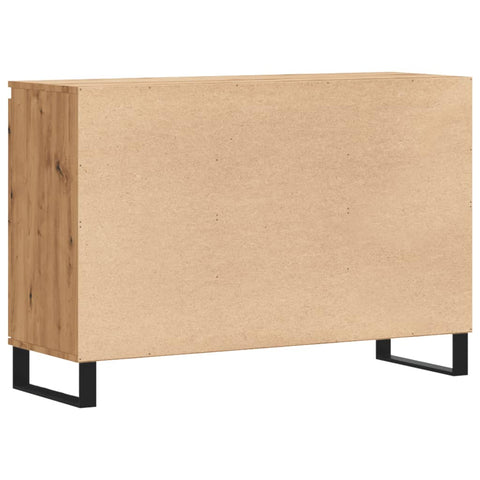 vidaXL Sideboard Artisan-Eiche 104x35x70 cm Holzwerkstoff