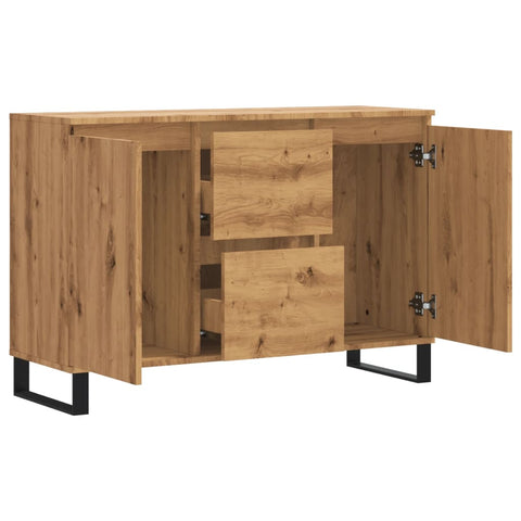 vidaXL Sideboard Artisan-Eiche 104x35x70 cm Holzwerkstoff