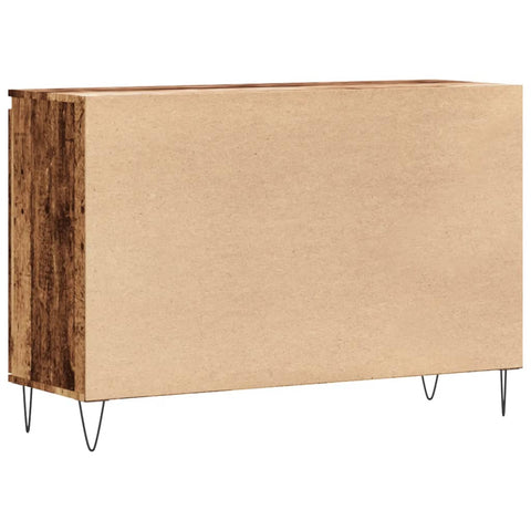 vidaXL Sideboard Altholz-Optik 104x35x70 cm Holzwerkstoff