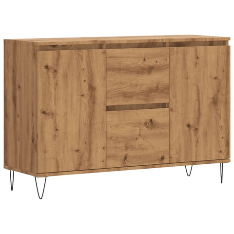 vidaXL Sideboard Artisan-Eiche 104x35x70 cm Holzwerkstoff