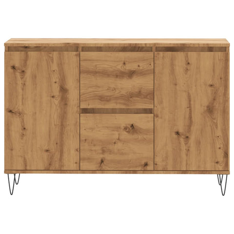 vidaXL Sideboard Artisan-Eiche 104x35x70 cm Holzwerkstoff