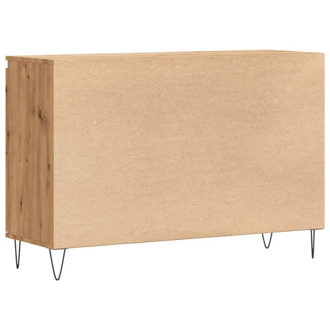 vidaXL Sideboard Artisan-Eiche 104x35x70 cm Holzwerkstoff