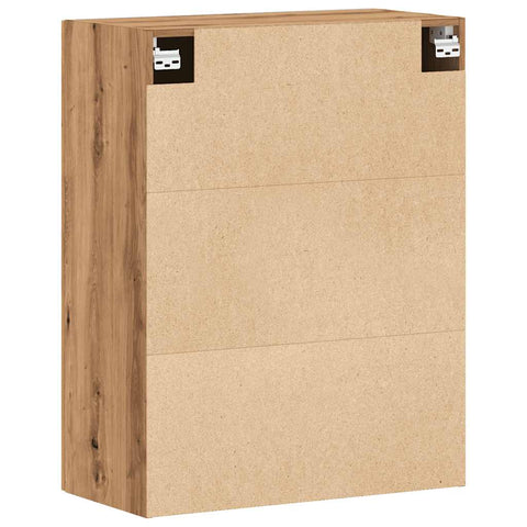 vidaXL Wandschrank Artisan-Eiche 69,5x34x90 cm