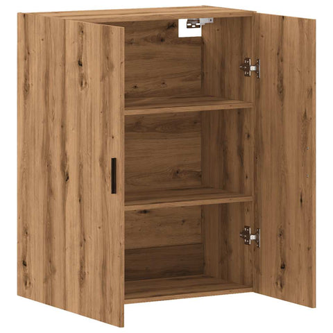 vidaXL Wandschrank Artisan-Eiche 69,5x34x90 cm