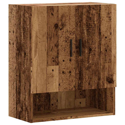 vidaXL Wandschrank Altholz-Optik 60x31x70 cm Holzwerkstoff