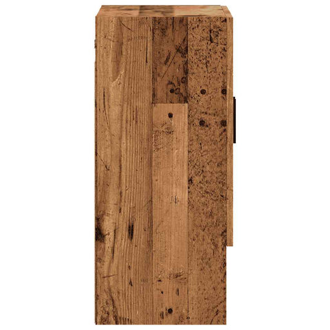 vidaXL Wandschrank Altholz-Optik 60x31x70 cm Holzwerkstoff