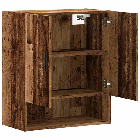 vidaXL Wandschrank Altholz-Optik 60x31x70 cm Holzwerkstoff