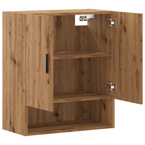 vidaXL Wandschrank Artisan-Eiche 60x31x70 cm Holzwerkstoff