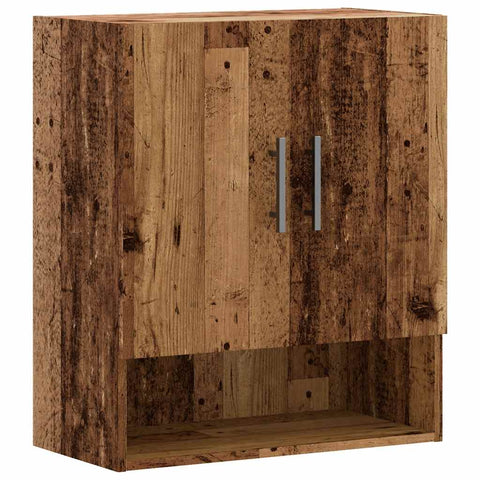 vidaXL Wandschrank Altholz-Optik 60x31x70 cm Holzwerkstoff