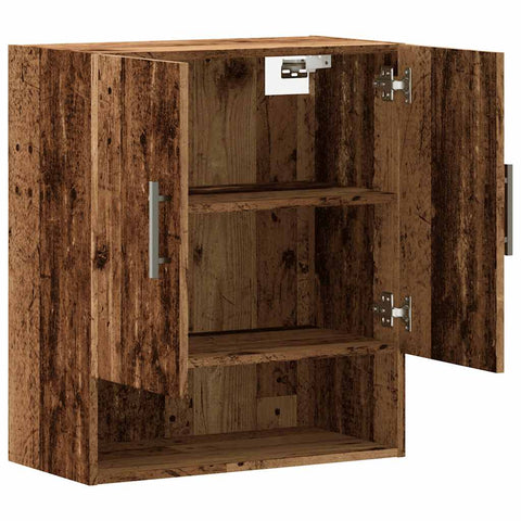 vidaXL Wandschrank Altholz-Optik 60x31x70 cm Holzwerkstoff