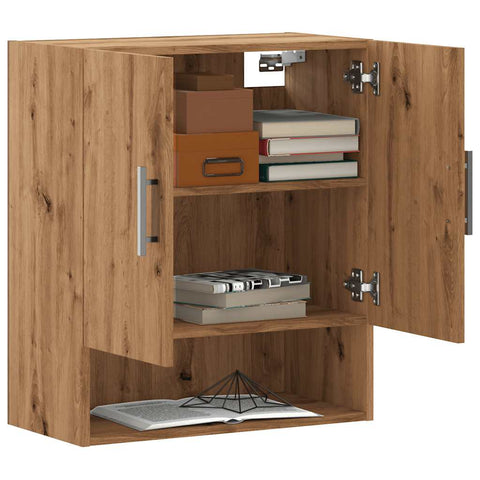 vidaXL Wandschrank Artisan-Eiche 60x31x70 cm Holzwerkstoff