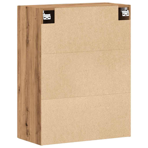 vidaXL Wandschrank Artisan-Eiche 60x31x70 cm Holzwerkstoff