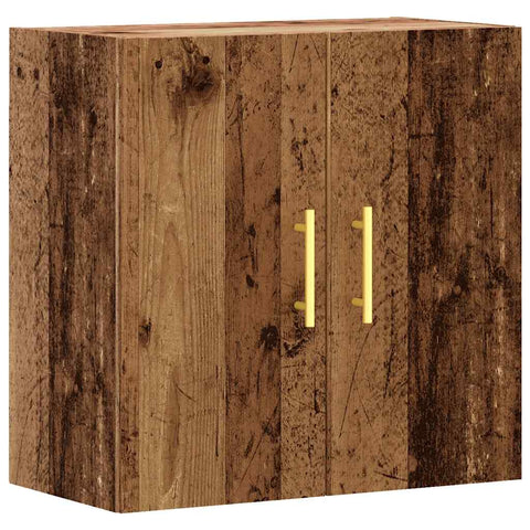 vidaXL Wandschrank Altholz-Optik 60x31x60 cm Holzwerkstoff