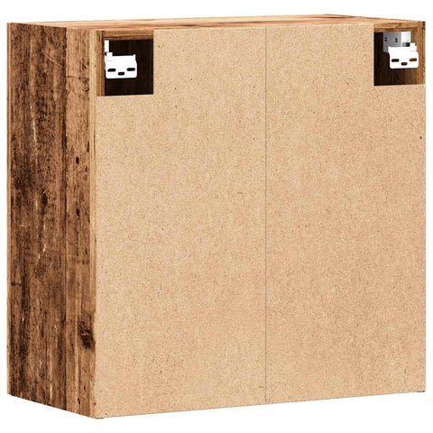 vidaXL Wandschrank Altholz-Optik 60x31x60 cm Holzwerkstoff