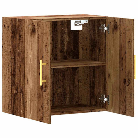 vidaXL Wandschrank Altholz-Optik 60x31x60 cm Holzwerkstoff