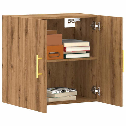 vidaXL Wandschrank Artisan-Eiche 60x31x60 cm Holzwerkstoff