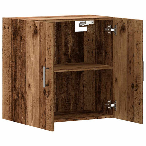 vidaXL Wandschrank Altholz-Optik 60x31x60 cm Holzwerkstoff