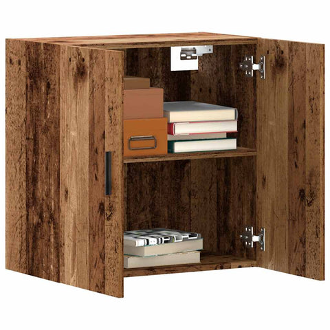 vidaXL Wandschrank Altholz-Optik 60x31x60 cm Holzwerkstoff