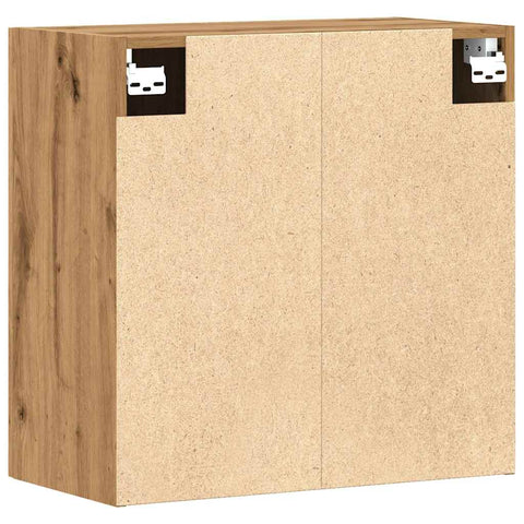 vidaXL Wandschrank Artisan-Eiche 60x31x60 cm Holzwerkstoff