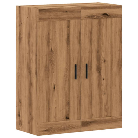 vidaXL Wandschrank Artisan-Eiche 69,5x34x90 cm Holzwerkstoff