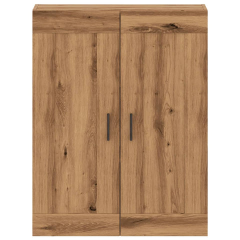 vidaXL Wandschrank Artisan-Eiche 69,5x34x90 cm Holzwerkstoff