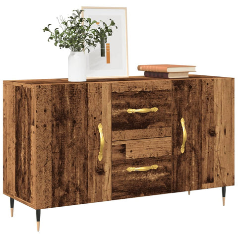 vidaXL Sideboard Altholz-Optik 100x36x60 cm Holzwerkstoff