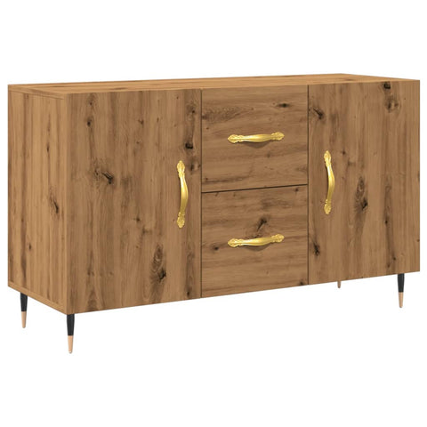 vidaXL Sideboard Artisan-Eiche 100x36x60 cm Holzwerkstoff