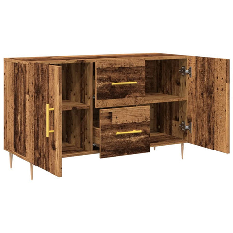 vidaXL Sideboard Altholz-Optik 100x36x60 cm Holzwerkstoff