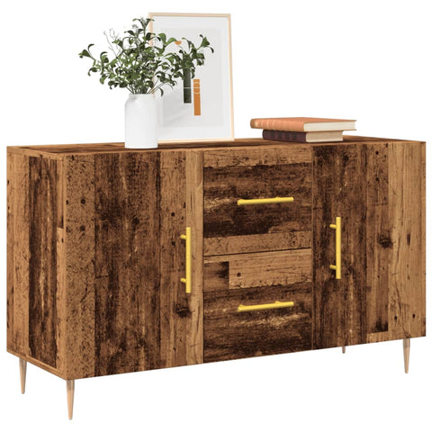 vidaXL Sideboard Altholz-Optik 100x36x60 cm Holzwerkstoff