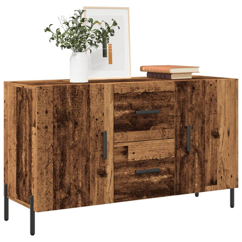 vidaXL Sideboard Altholz-Optik 100x36x60 cm Holzwerkstoff