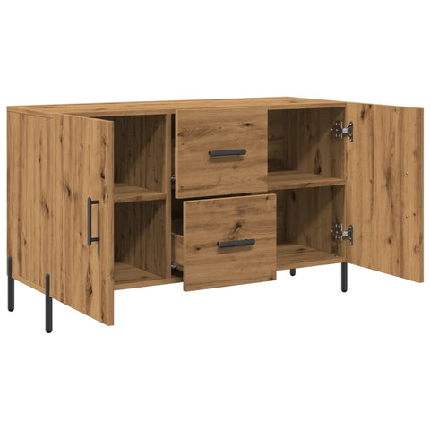 vidaXL Sideboard Artisan-Eiche 100x36x60 cm Holzwerkstoff