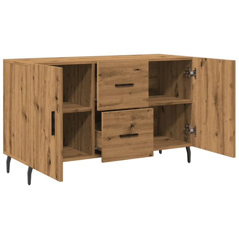 vidaXL Sideboard Artisan-Eiche 100x36x60 cm Holzwerkstoff