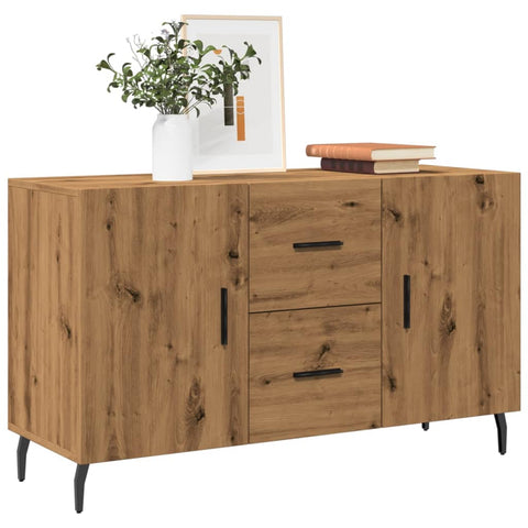 vidaXL Sideboard Artisan-Eiche 100x36x60 cm Holzwerkstoff