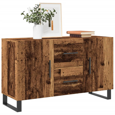 vidaXL Sideboard Altholz-Optik 100x36x60 cm Holzwerkstoff