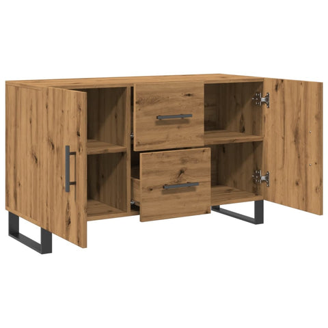 vidaXL Sideboard Artisan-Eiche 100x36x60 cm Holzwerkstoff