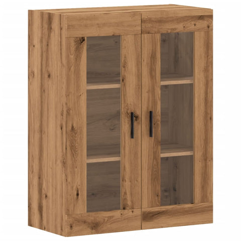 vidaXL Wandschrank Artisan-Eiche 69,5x34x90 cm