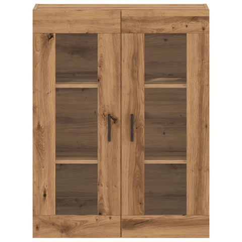 vidaXL Wandschrank Artisan-Eiche 69,5x34x90 cm