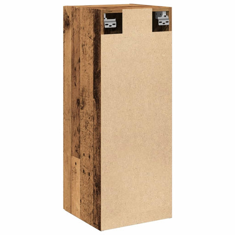 vidaXL Wandschrank Altholz-Optik 34,5x34x90 cm Holzwerkstoff