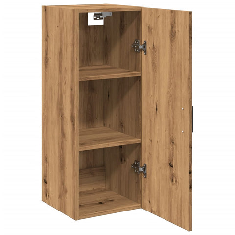 vidaXL Wandschrank Artisan-Eiche 34,5x34x90 cm Holzwerkstoff