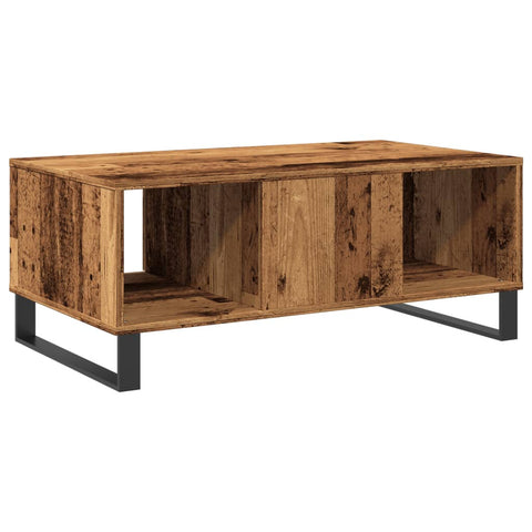 vidaXL Couchtisch Altholz-Optik 90x50x36,5 cm Holzwerkstoff