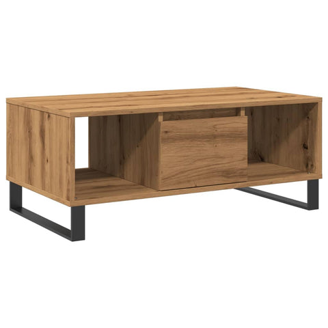 vidaXL Couchtisch Artisan-Eiche 90x50x36,5 cm Holzwerkstoff