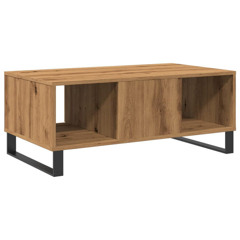 vidaXL Couchtisch Artisan-Eiche 90x50x36,5 cm Holzwerkstoff