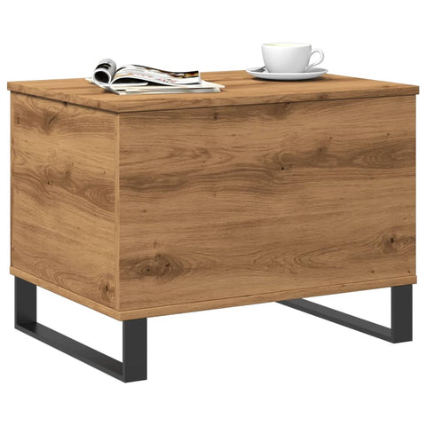 vidaXL Couchtisch Artisan-Eiche 60x44,5x45 cm Holzwerkstoff